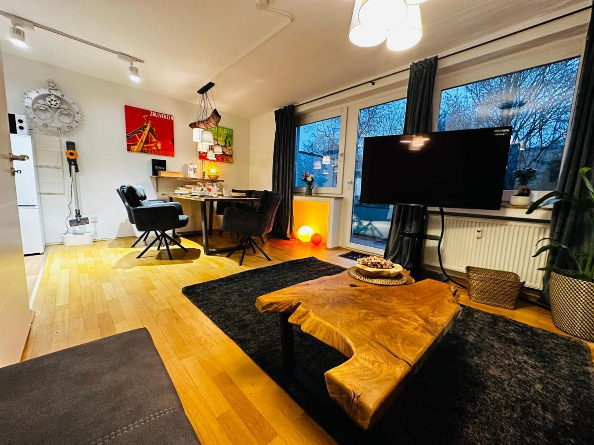 에센 Stilvoll-Mit Balkon- Zentral - Netflix-Nespresso 아파트 외부 사진