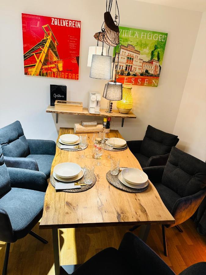 에센 Stilvoll-Mit Balkon- Zentral - Netflix-Nespresso 아파트 외부 사진